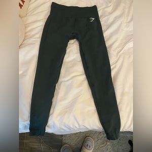 dark green gymshark leggings